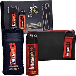 Подарунковий набір Intesa Pour Homme Sex Ambra з косметичкою
