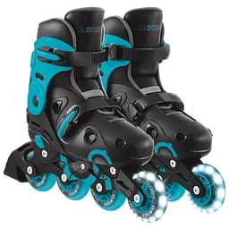 Роликовые коньки Globber Go Scates Lights р.34-37 до 60 кг 5+ лет Аква (785-100)