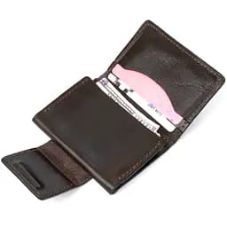 Шкіряна візитниця GRANDE PELLE 7х10х1.5 см acs0018799 - мініатюра 4