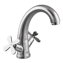 Змішувач для умивальника нержавіюча сталь Zerix GTA-001-C ZX5613