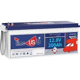 Аккумулятор Timeusb LiFePO4 12V (12.8V/200Ah/2560Wh) [123768]