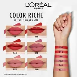 Помада для губ L'Oreal Paris Color Riche Intense Volume Matte 550 2 г (AA663800) - мініатюра 2