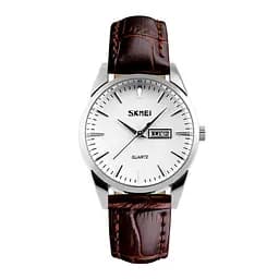 Наручний годинник жіночий 9073SIWT-S Silver-White lady Skmei acs0029903