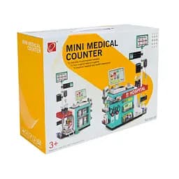 Набор доктора 660-95 49 элементов, стетоскоп, термометр, касса, звук, свет, инструменты, в коробке (6990891401700)