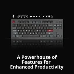 Клавіатура MONTECH MKey TKL Brown Switch Darkness (MK87DB) - мініатюра 6