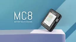 Мультитестер ToolKitRC MC8 20W для FPV 2-8S USB-C чорний (18762) - мініатюра 4