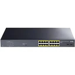 Коммутатор Cudy GS1020PS2 16-Port Gigabit PoE+ Switch with 2 Gigabit SFP ports 200W
