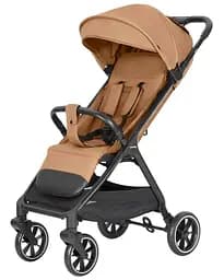 Прогулянкова коляска Carrello Forza CRL-5535 Clam Beige легка 7 кг автоматичне складання EVA-колеса