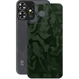 Захисна плівка StatusSKIN для ZTE Blade A73 Корпус Вініл Камуфляж зелений