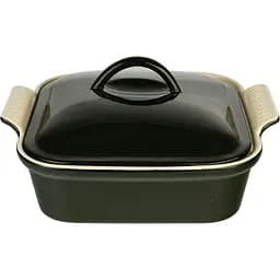 Форма для запекания Gipfel Majolica прямоугольная с крышкой 2.6 л 29х26х13 см (3833)