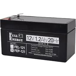 Акумулятор Full Energy FEP-121 AGM 12V (12V/1.2Ah/14.4Wh) [112119]
