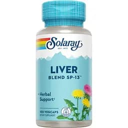 Комплекс Solaray Liver Blend SP-13, 100 капсул