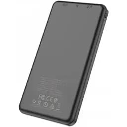 Зовнішній акумулятор Borofone bt28 Beneficial mobile power bank 10000 мАч чорний - мініатюра 3