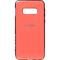 Чохол-накладка Toto Electroplate TPU Case Samsung Galaxy S10e Pink