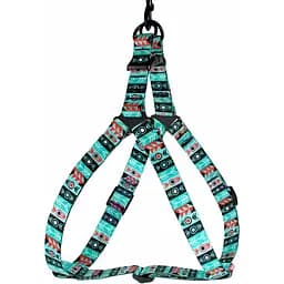 Шлея для собак BronzeDog Urban Орнамент стріли M 45-56 см