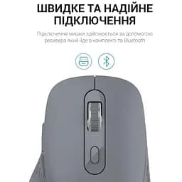 Миша OfficePro Wireless сіра (M230G) - мініатюра 12
