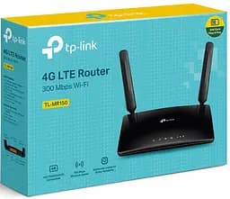 Маршрутизатор TL-MR150 N300, 4G/LTE, 3xFE LAN, 1xFE WAN TP-Link teh0017174 - мініатюра 4