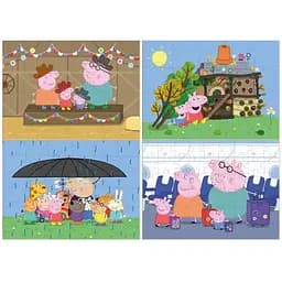 Пазл DoDo 4 в 1 Peppa Pig (200342) - мініатюра 3
