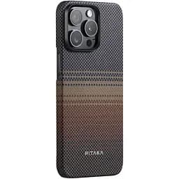 Чохол-накладка Pitaka MagEZ Case 5 Sunset для iPhone 15 Pro Max (KI1501SUM) - мініатюра 2