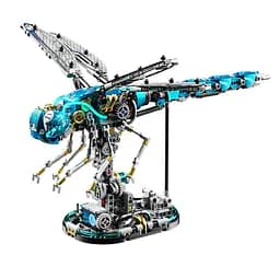 Конструктор механічний бабка -стрекоза  MJI Dragonfly  для дітей та дорослих  живий світ 866 деталей