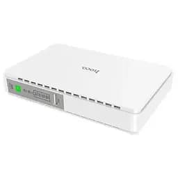 Джерело безперебійного живлення Hoco DB25 Plus Smart Mini UPS для роутерів 5V/9V/12V 10000 mAh White - мініатюра 2