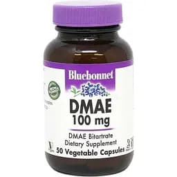 Натуральная добавка Bluebonnet Nutrition DMAE 100 mg, 50 вегакапсул