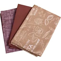 Набор полотенец MirSon №641 Brown kitchen 60х45 см (2200006740919)