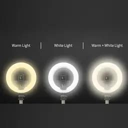 Кільцева LED лампа Puluz EDA005489 5" зі штативом - мініатюра 4