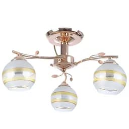 Люстра потолочная Brille для кухни E14 40W G (LK-229C/3)