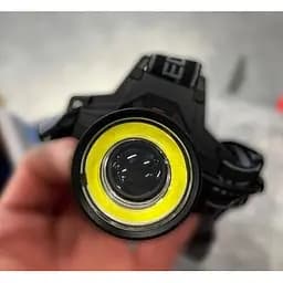 Ліхтар налобний Headlight Police BL-C861 акумуляторний для риболовлі T6+COB 2х18650 - мініатюра 2