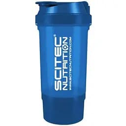 Шейкер Scitec Nutrition Shaker 500 мл 2-х компонентный, Blue