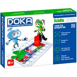 Конструктор электронный Doka Чистая энергия 12 деталей