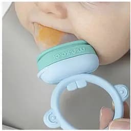 Ніблер MinikOiOi Pulps силіконовий, Aqua Green/Powder Grey (101130004) - мініатюра 2
