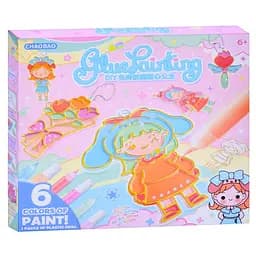 Дитячий набір для творчості "Підвіска-розмальовка" Bambi 7600-1-23-21-2123-2 ланцюжок, фарби 6 кольорів