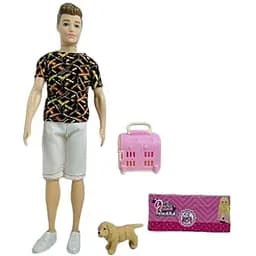 Лялька хлопець, B11-32/34/35/37/43/46, 28 см, з песиком та аксесуарами (В асортименті)