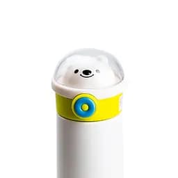 Термос дитячий Nice to meet you 500 мл із трубочкою, жовтий Happy Life HP17306GR - мініатюра 4