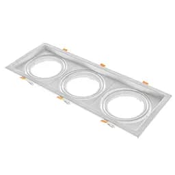 Світильник врізний поворотний Brille ML-020/3 AR111 WH 48-021