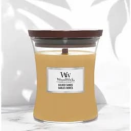 Свічка Woodwick Gilded Sands Medium Позолочені піски 275 г (1759804E) - мініатюра 2