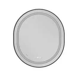 Дзеркало Mixxus Premium Ellipse MV05-80x70-Reverse Black MP6646, Чорний - мініатюра 9