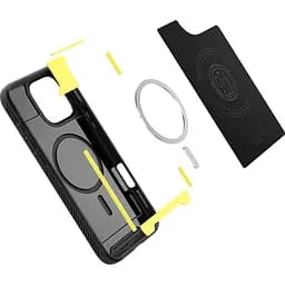 Чохол Spigen Rugged Armor with MagFit для Apple iPhone 16 Pro Matte Black (ACS08115) [115489] - мініатюра 6