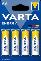 Батарейка Varta Energy AA Bli 4, 4 шт. (4106229414)
