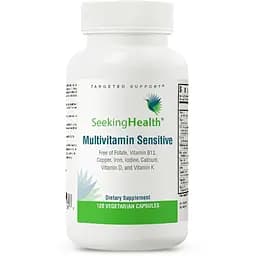 Вітаміни та мінерали Seeking Health Multivitamin Sensitive 120 капсул