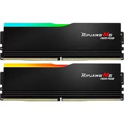 Модуль пам'яті G.Skill DDR5 32GB (2x16) Ripjaws M5 Neo 6000Mhz RGB Black AMD EXPO (F5-6000J3636F16GX2-RM5NRK)