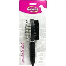 Щітка двостороння Inodorina Spazzola Doppia Small Cane для собак та котів S (650.0130.001)