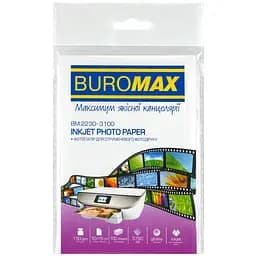 Фотопапір Buromax глянцевий 10х15 см 150 г/м² 100 аркушів (BM.2230-3100)