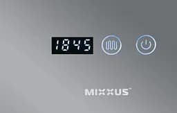 Дзеркало Mixxus HARD MR06-50x80-CASE з LED Touch, Anti-fog, димером, рег. яскравості, годинником (MI6657) - мініатюра 6