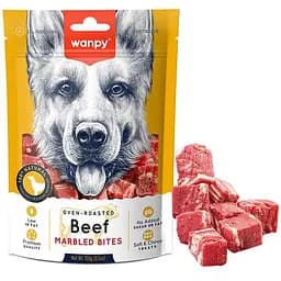 Wanpy Beef Marbled Bites ванпи мраморна яловичина шматочки ласощі для собак