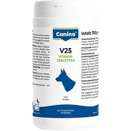 Витамины для собак Canina V25 Vitamintabletten 700 г 210 таблеток