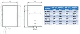 Водонагрівач Tiki Supr SD 120V9 (OGBS 120 E5) (6859581) - мініатюра 6
