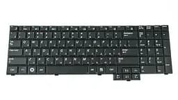 Клавіатура SAMSUNG (E352, E452, P580, R519, R523, R525, R528, R530, R538, R540, R620, RV508, RV510) rus, black, (оригінал) - мініатюра 2